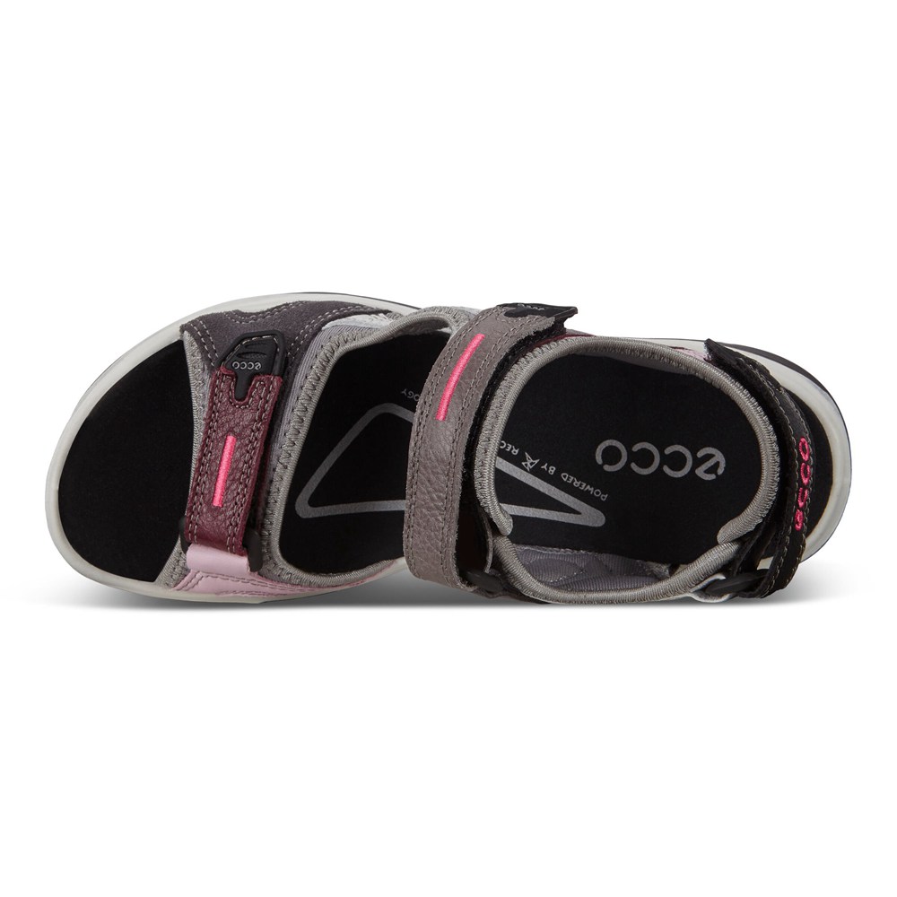 Womens Sandals - ECCO Offroad Flat - Multicolor - 7285TBDMW